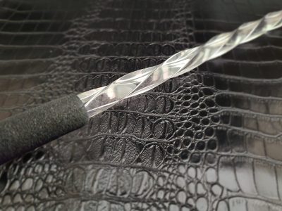 spiral acrylic rod-foam handle